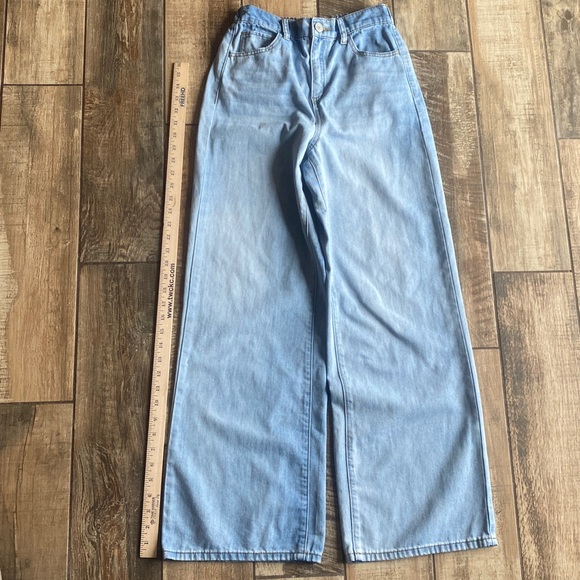 SO Super High Rise Light Blue Wide Leg Jeans - Picture 11 of 11